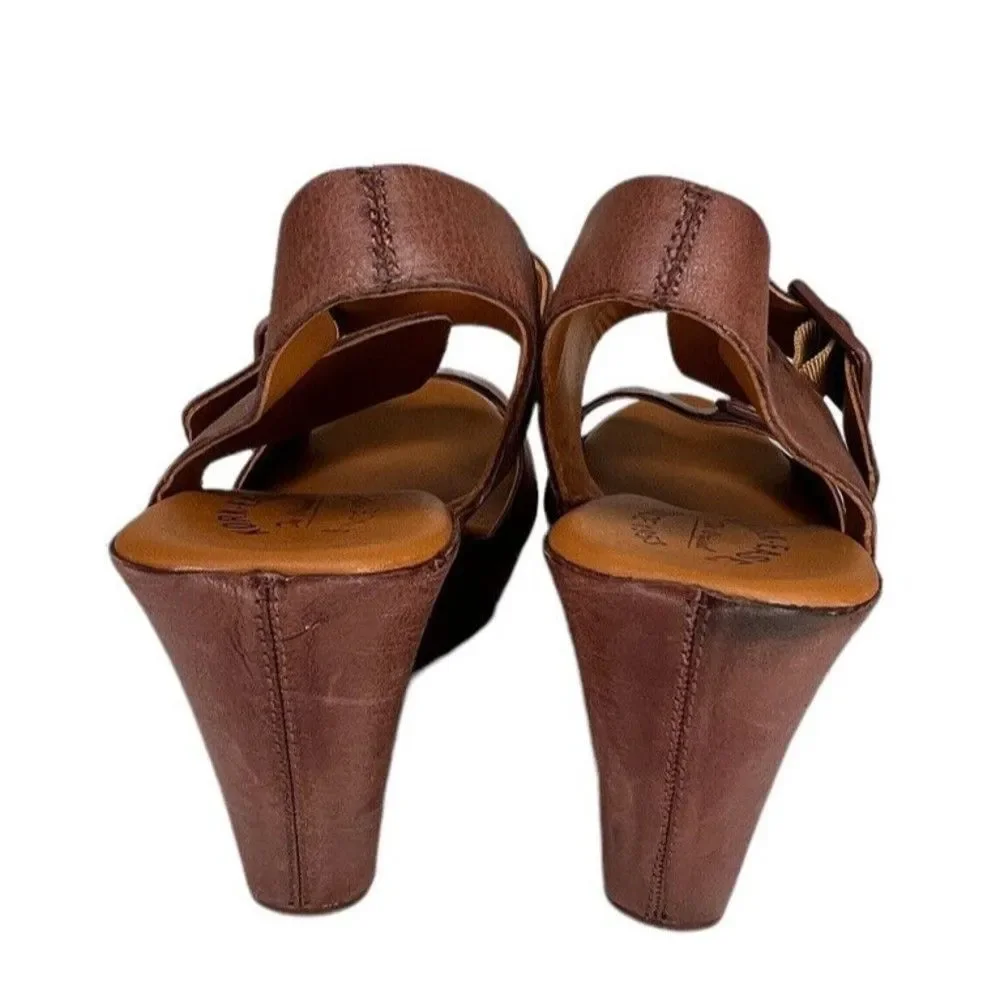 Korkease Womens Susie Sandals‎ Brown Size 10